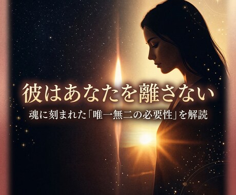 霊感タロットで涙を止め、恋の可能性を輝かせます 彼はあなたの何を愛している？唯一無二の「必要性」を魂に刻む イメージ1