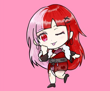 ゆるくて可愛い女の子SNSアイコン描きます シンプルで印象に残るアイコン制作します◎ イメージ1
