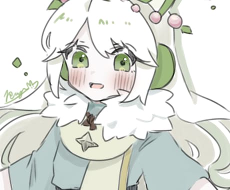 可愛いふわっとしたイラストを描きます 可愛い系病みかわ系の女の子が得意です！ イメージ2