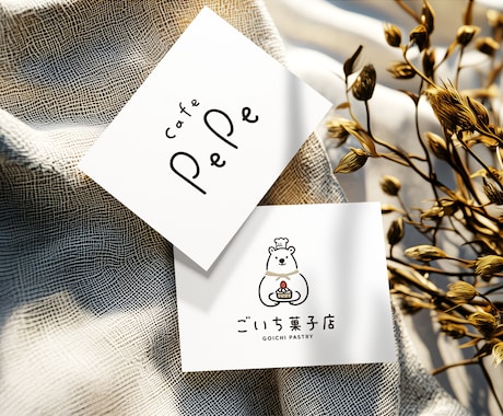 手描きで思い伝わるあたたかみのあるロゴ作成します 修正無制限/AIデータ込/やさしくナチュラルなオリジナルロゴ イメージ2