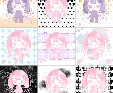 他と被らない可愛い似顔絵・ミニキャラ描きます 好きなもの詰め込んだ素敵な似顔絵に仕上げます！ イメージ2