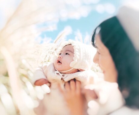 カメラマンがお子さんやご家族の写真を撮ります なんでもご相談にのります！よろしくお願いします。 イメージ1