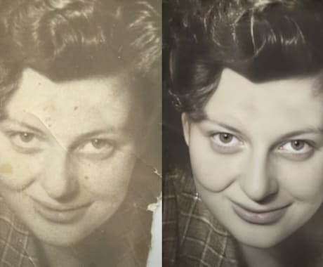 AIで思い出を鮮やかに再生する遺影写真を作ります 大切な思い出をAIで修復し、映像として蘇らせます！ イメージ1