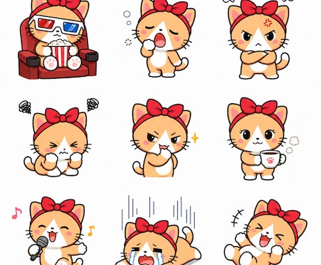 オリジナルLINEスタンプ描きます イメージ1