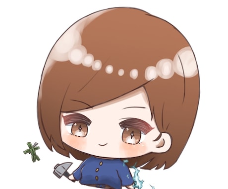 可愛いミニキャラアイコン欲しい方にオススメします イメージ1