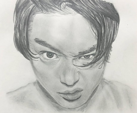 鉛筆で似顔絵描きます プレゼントやSNSのアイコンにいかがですか イメージ2