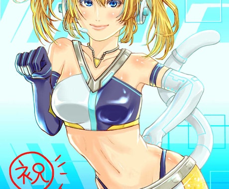 商用利用可能☆イラスト描きます オリジナルイラスト、デザイン、同人誌の表紙、版権イラスト可 イメージ1