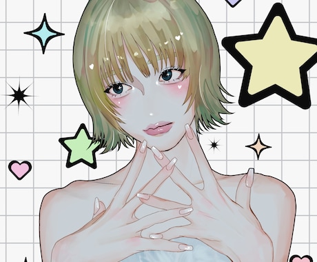 女の子、女性のイラストを制作します 貴方だけの唯一無二の女の子を創造しませんか？ イメージ1