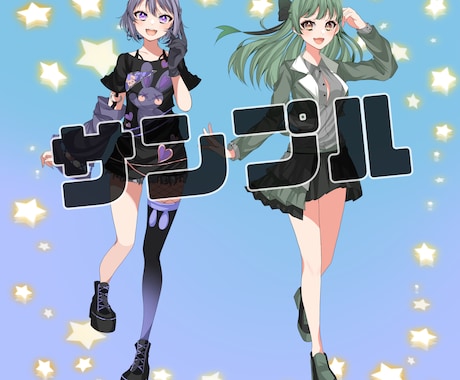 IRIAM用立ち絵描きます 高クオリティの立ち絵を描きます！ イメージ2