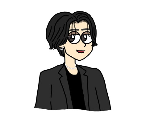 こだわりを聞いて描くようにしています 用途に合わせてカッコ可愛い似顔絵描きます!!! イメージ2