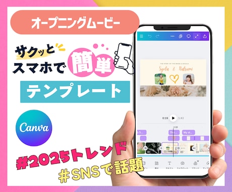 簡単に動画が作れます ココナラ登録7日以内方必見【お得なクーポン】あります！ イメージ1