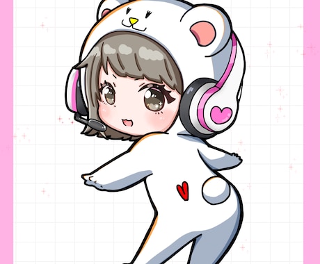 動画・配信で使えるイラストお描きします 笑顔・元気なイラストを描くのが得意です！ イメージ2