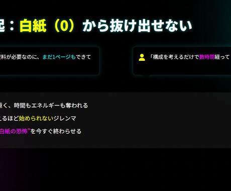 即日可　AIスライド作成します 資料作成の叩き台をAIで即納！構成からデザインまで爆速代行 イメージ2