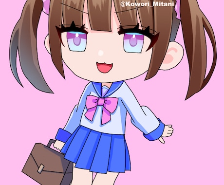 SDキャラクターを描きます ちっちゃなカワイ子ちゃんを描きます！ イメージ2