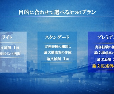 技術士二次試験の論文作成を支援します 建設部門・総監の論文構成と実務整理を支援します イメージ2