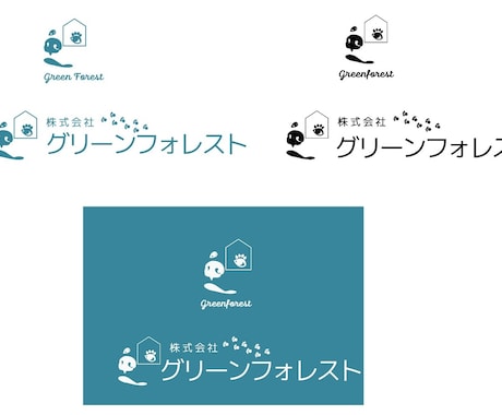 ロゴ制作+名刺やポスターなどセットて制作します ヒアリングしながら求めているデザインまで完成させます イメージ1