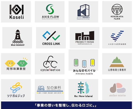 ブランドの魅力が伝わる意味のあるロゴ作ります イメージ1