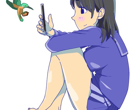 ポップでちょっぴりセクシーなイラスト作成します 目を引くイラストでグッズや広告などに！ イメージ2