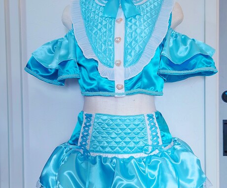 アイドル、コンカフェ等の衣装デザイン、製作承ります ありきたりではないデザインで、クオリティーの高い衣装を提供 イメージ2