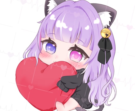 アイコン・配信・グッズ向けのミニキャラを描きます イメージ1