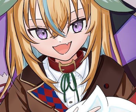 SNSのアイコン依頼してます カッコ可愛いキャラクターを描きます！要望を聞いて制作します イメージ1