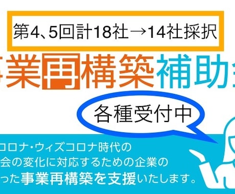 審査員経験を生かした【事業再構築補助金】添削します １社→２人体制で添削します。採点項目のツボを反映させます。 イメージ2