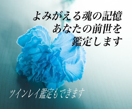 精密詳細★前世鑑定★あなたの魂の記憶を紐解きます 覚えていますか？あなたが今世に何を望んで生まれてきたのか。 イメージ1