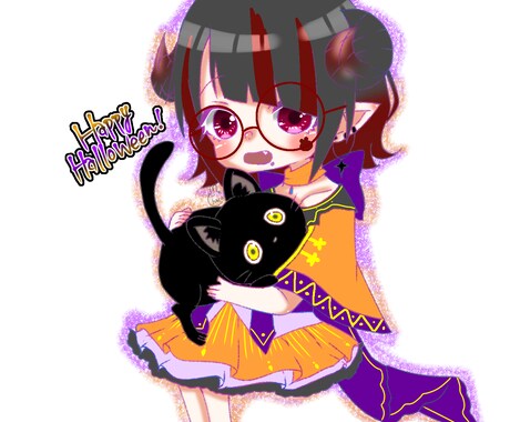 イラスト描きます ぽってりかわいい3等身イラストいかがですか！ イメージ1