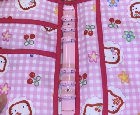 手帳、シール手帳ケースなどお好きな生地で制作します 毎日使う大切な物をオリジナルに イメージ2