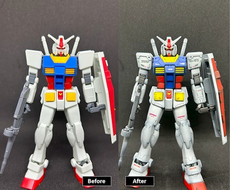 プラモデル制作を承ります 初めての方も大丈夫！一緒に理想の形を決めていきましょう！ イメージ2