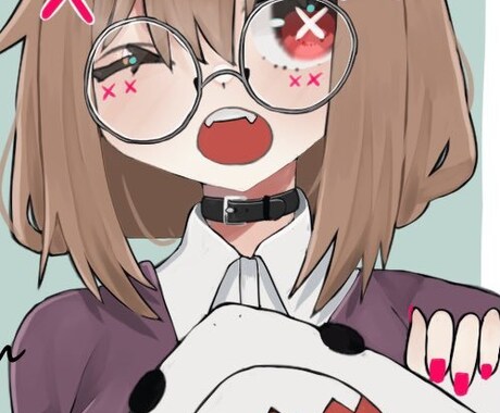 snsのアイコン描きます 可愛い女の子を描くのが得意です。 イメージ2