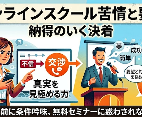 生成AIスクール選び、AI学習法の疑問に答えます 相談内容の録画データ・文字起こしデータもお渡しできます イメージ2