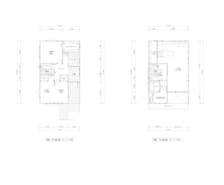CADで木造建築図面のトレースや作図をいたします お時間が無い方や書き方がわからない方のサポートをします イメージ2