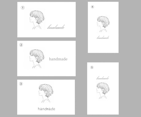 ゆる線でSNS、名刺用の線画似顔絵を作成します SNS・名刺・アイコンに使いやすい線画似顔絵 イメージ2