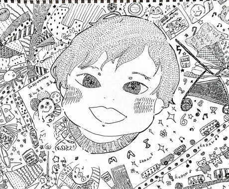 お子様のイラスト描きます 誕生日花などご希望のものがあればそれもイラストにします！ イメージ2