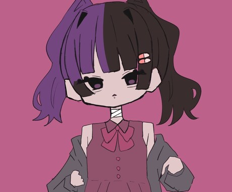 可愛いちみっこSDイラストを制作いたします あなただけのSDイラスト承ります！ イメージ2