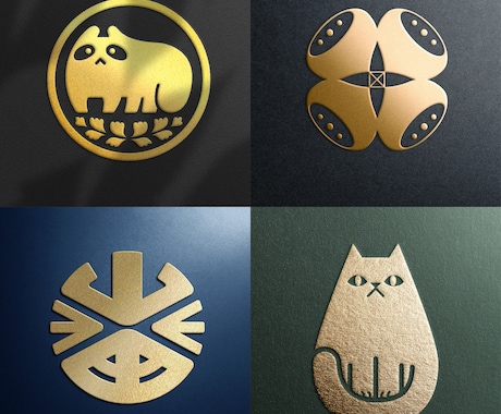 日本伝統の家紋風ロゴを制作いたします ずっと使える和ロゴ専門の経験豊富なデザイナーが制作いたします イメージ1