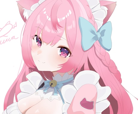 可愛いキャラクターの作成をします 一枚絵や背景なし絵、ご要望に沿った絵を イメージ2