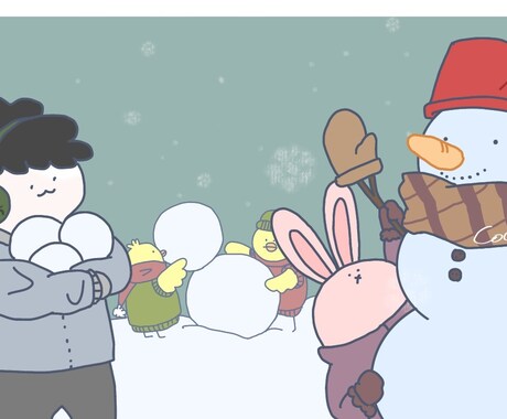 ポップなイラスト描きます 挿絵やポスターイラストが必要な方へ！ イメージ2