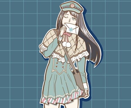 可愛い女の子のイラスト描きます アイコン・ヘッダーなど用途に合わせたオリジナルイラスト イメージ2