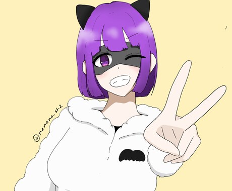イラストを描きます アイコン、ヘッダーなどを主に描きます。 イメージ2