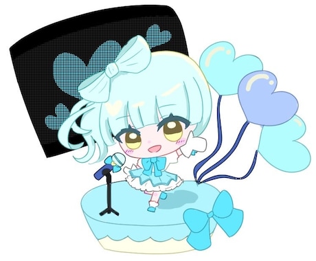 可愛いデフォルメキャラクター描きます かわいい、デフォルメ、ミニキャラ イメージ2