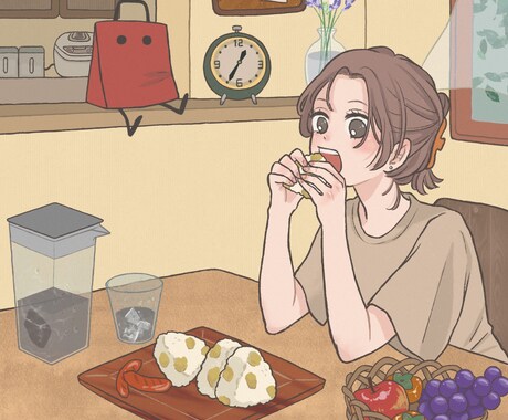 一枚絵・似顔絵お描きします イメージ1
