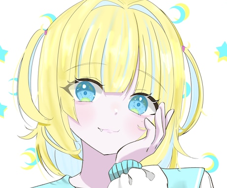 お客様に寄り添いご希望に添えるイラストを描きます アイコン、立ち絵、動画サムネなどのイラストを描きます。 イメージ1