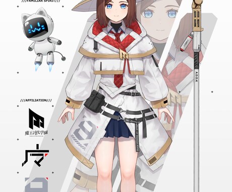 かっこいいも、かわいいも！ご希望のイラスト描きます 立ち絵、ディフォルメ、キャラデザ★幅広いタッチで対応可能！ イメージ2