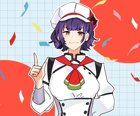 動画、配信、SNSで活用できるアイコンを描きます シンプルめなSNS向けアイコンを描きます イメージ2