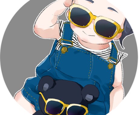 ほんわかにてる好印象なアイコン描きます 商用・2次利用OK! SNSアイコン、LINE、ブログに！ イメージ2