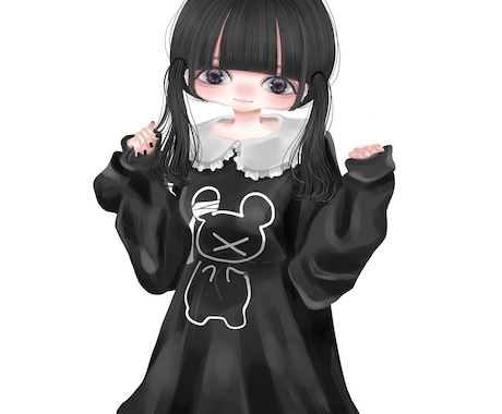 あなただけの可愛いSNSアイコン描きます 可愛い女の子のSNSアイコン・イラスト描きます！ イメージ2