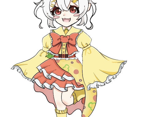 ご依頼【立ち絵】【SD（ミニキャラ】描きます SNSアイコンや配信に使える！キャラクターを制作します！ イメージ2