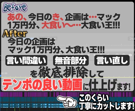 YouTube向けの動画編集を承ります ご希望に沿ったスタイルで動画を作ります！ イメージ2